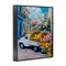 Stupell Industries Fresh Flowers and Fruit Village Framed Giclee, design by Franklyn Gregory